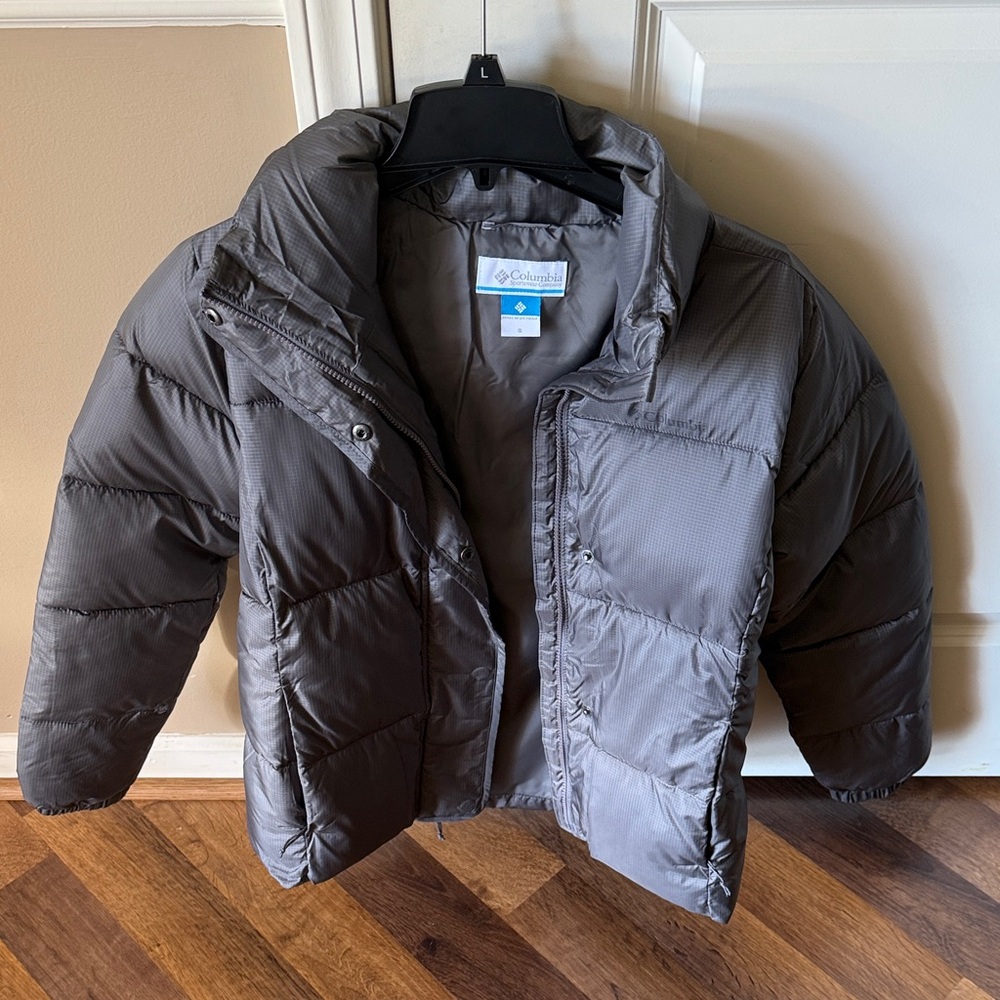 Columbia Charcoal Puffer Jacket